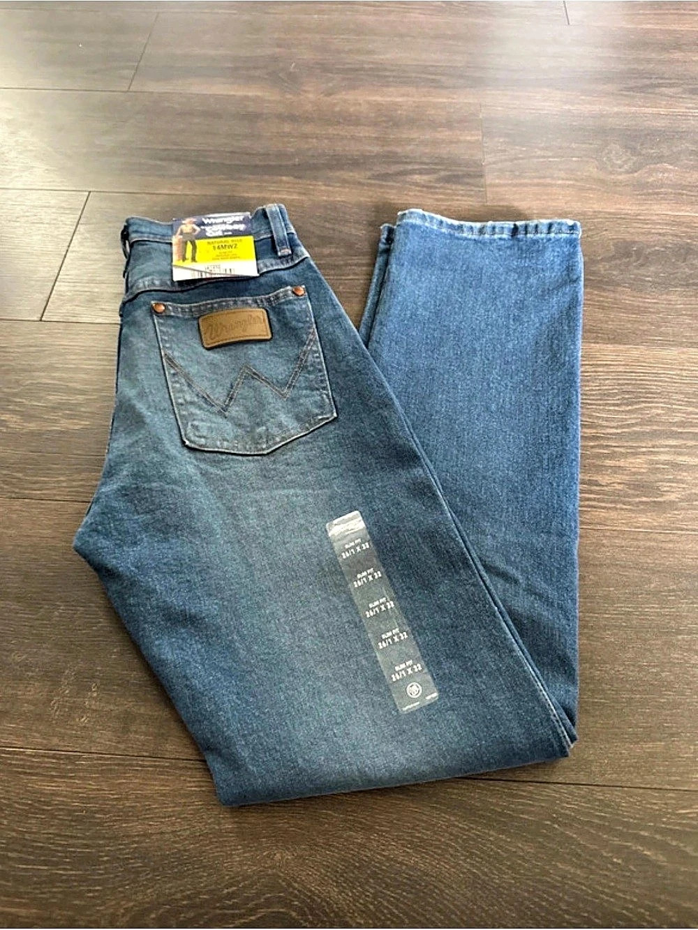 Wrangler Cowboy Cut 13MWZ Bootcut Jeans in Blue Waist 26x32 NWT